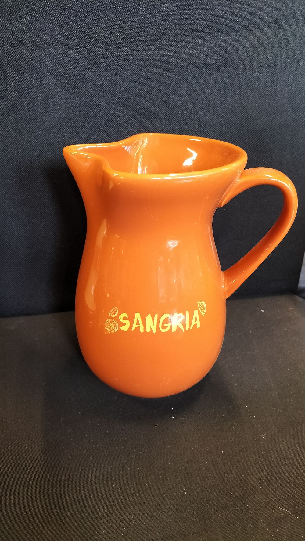 Lot 656: La Tosca Sangria pitcher jug 