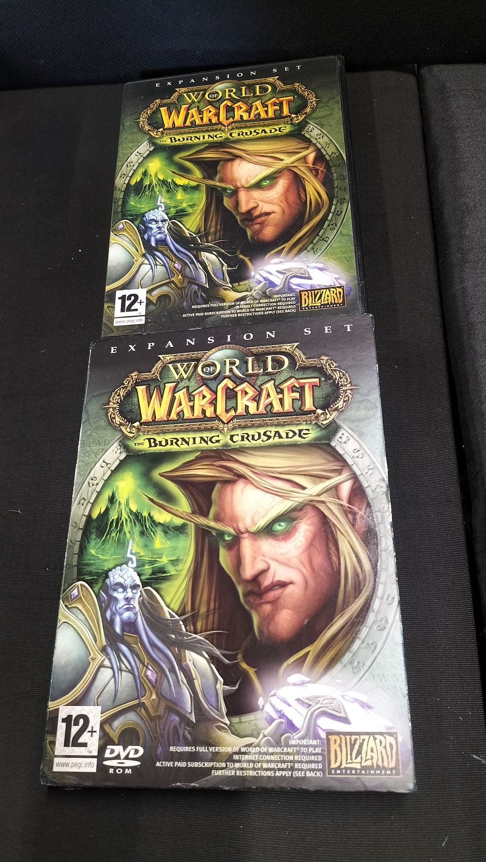 Lot 660: Two World of Warcraft the burning Crusade expansion...