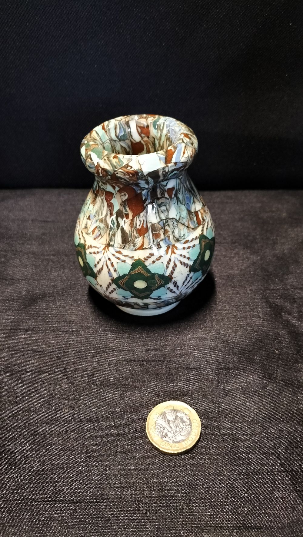 Lot 669: Jean Gerbino Vallauris France Mosaic Art Pottery small...