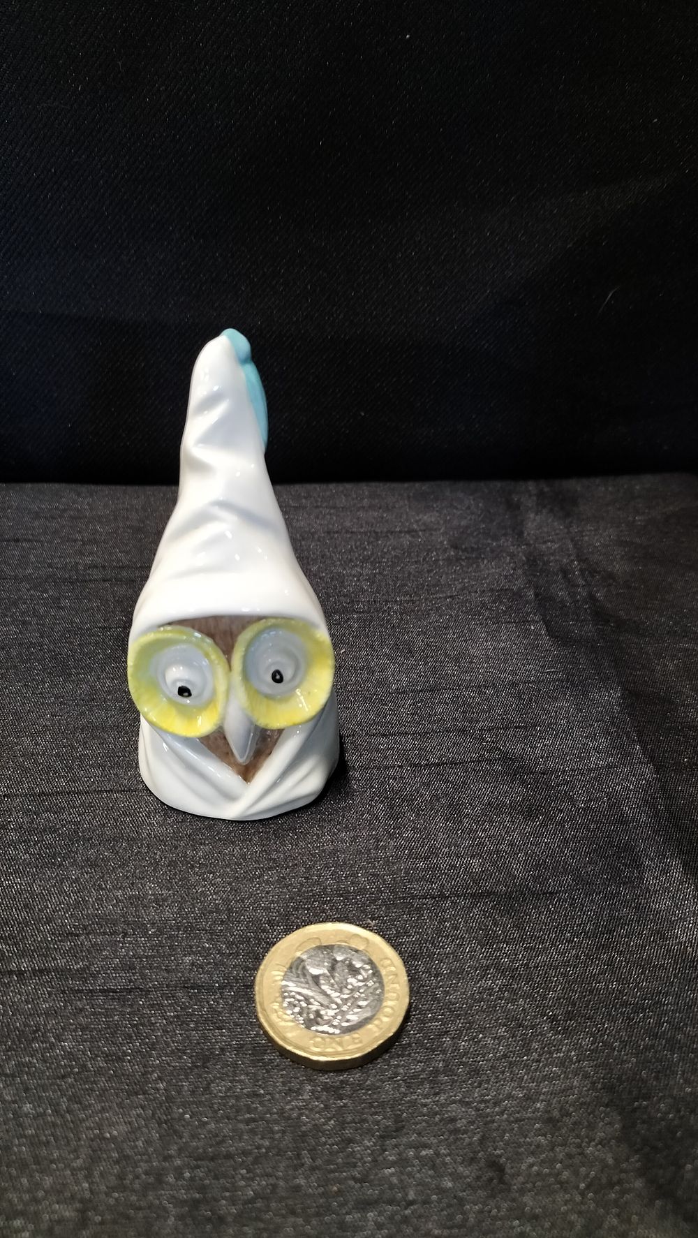 Lot 677: Royal Worcester porcelain owl ornament 