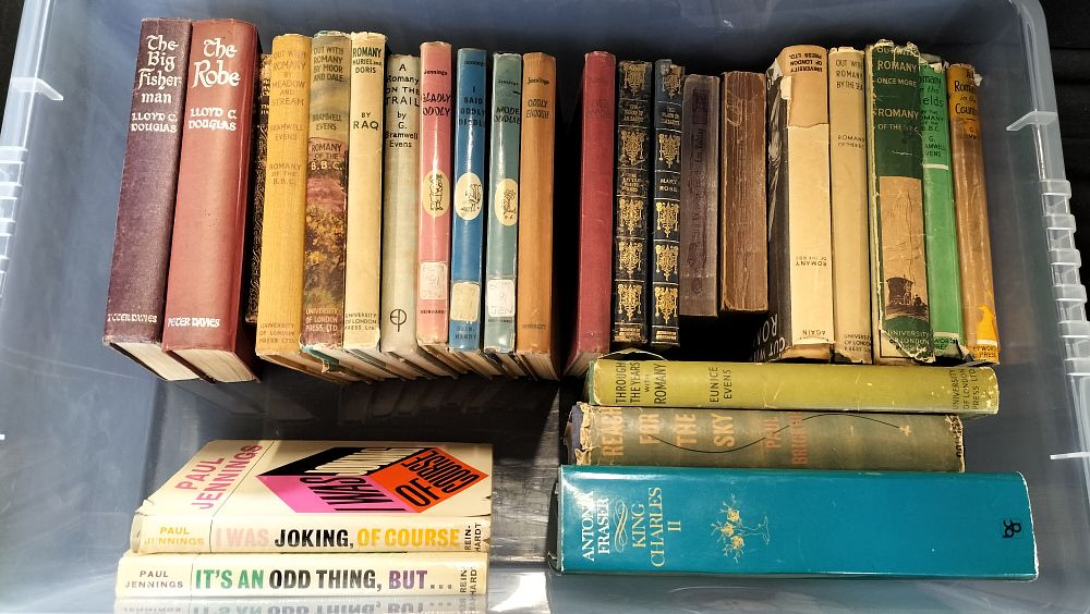 Lot 741: Box of mixed books 