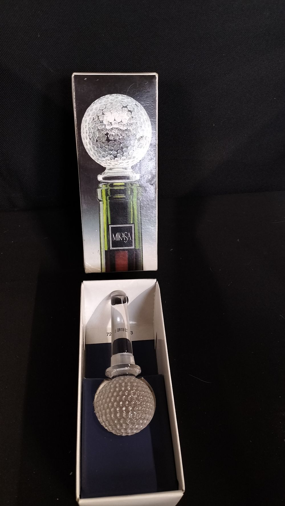 Lot 796: Mikasa Tee Time bottle Stopper 