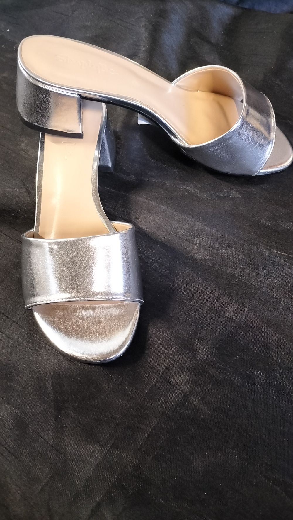 Lot 632: Brand new. JD Williams Simply be silver block...