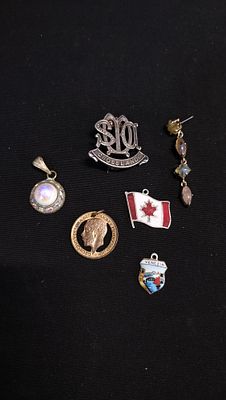 Small Selection of Various Sterling Silver and Other Items