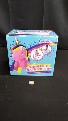 Factory Sealed Girl Zone Paint Me Pretty Unicorn Money Box