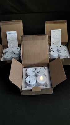 Three Boxes of 12 Brand New LED Battery Operated Candles