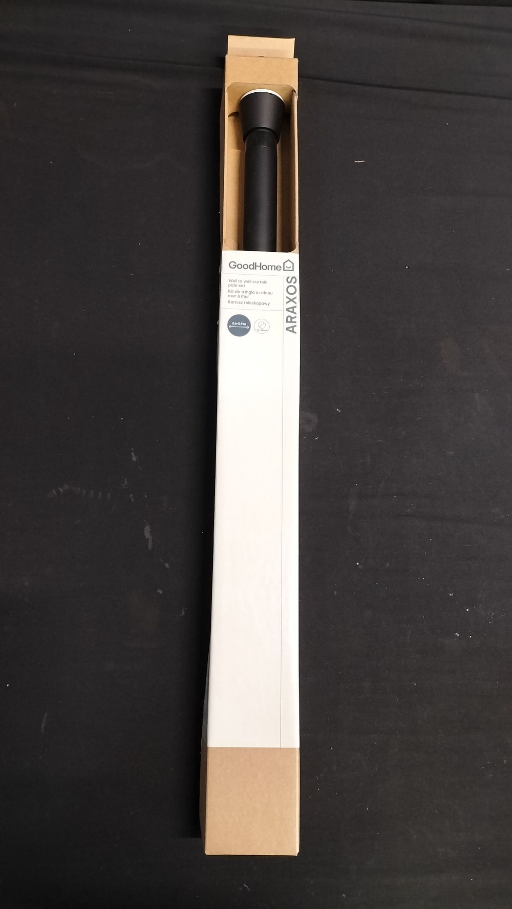 Lot 167: Brand New Boxed. Good Home Black Wall to...