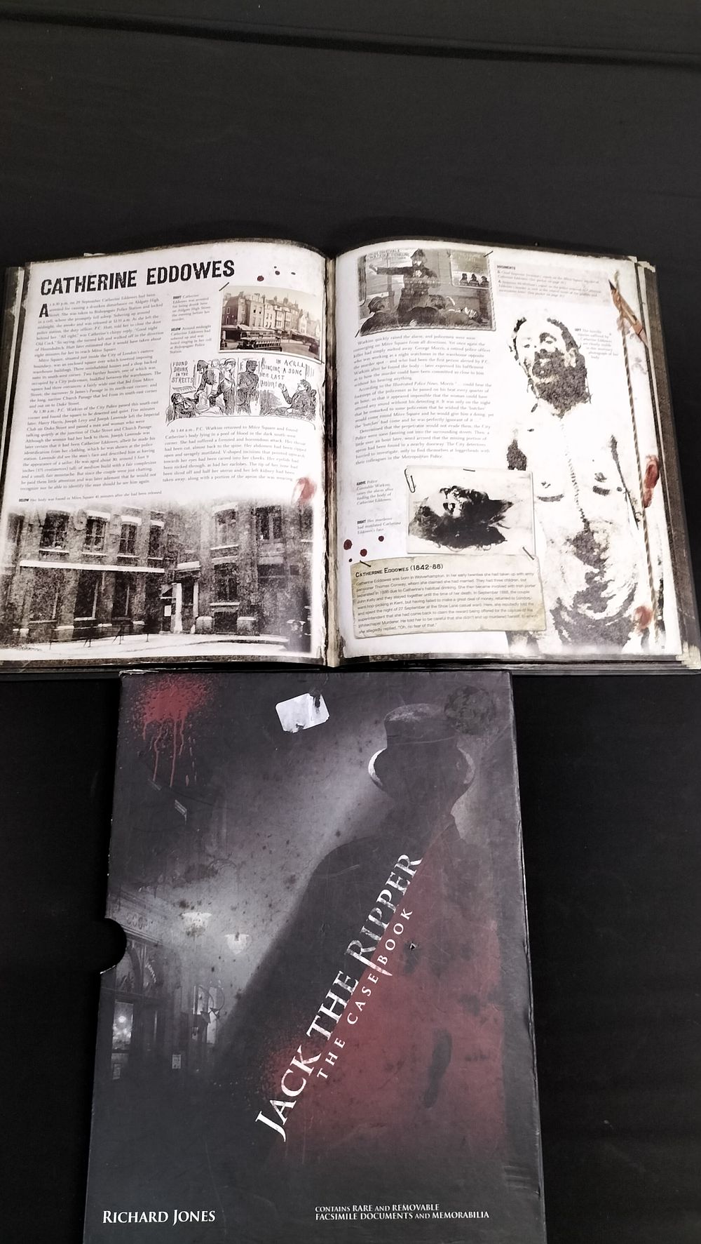 Lot 180: Jack The Ripper Case Book. Contains Rare and...