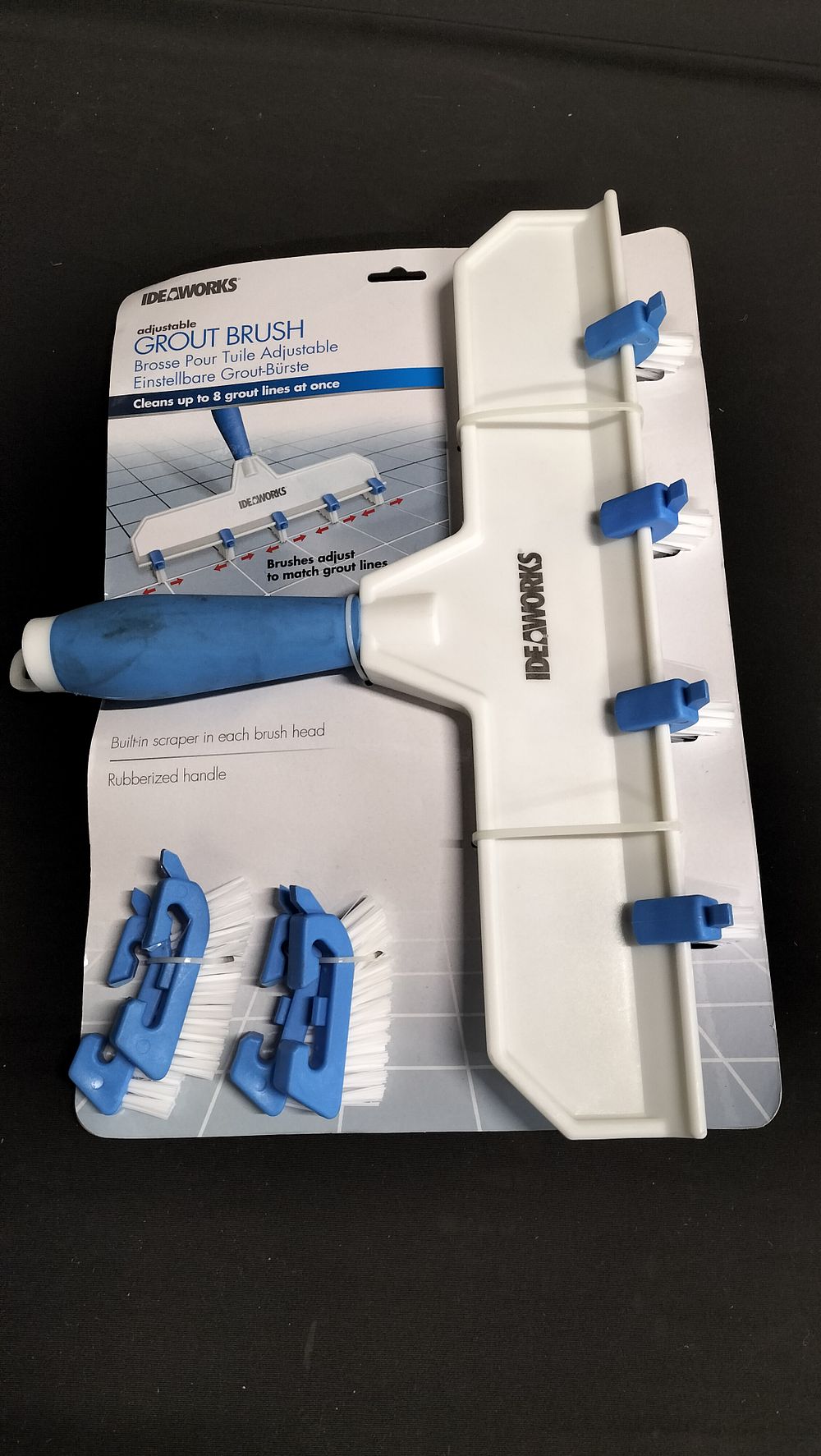 Lot 184: Brand New Idea Works Adjustable Grout Brush 