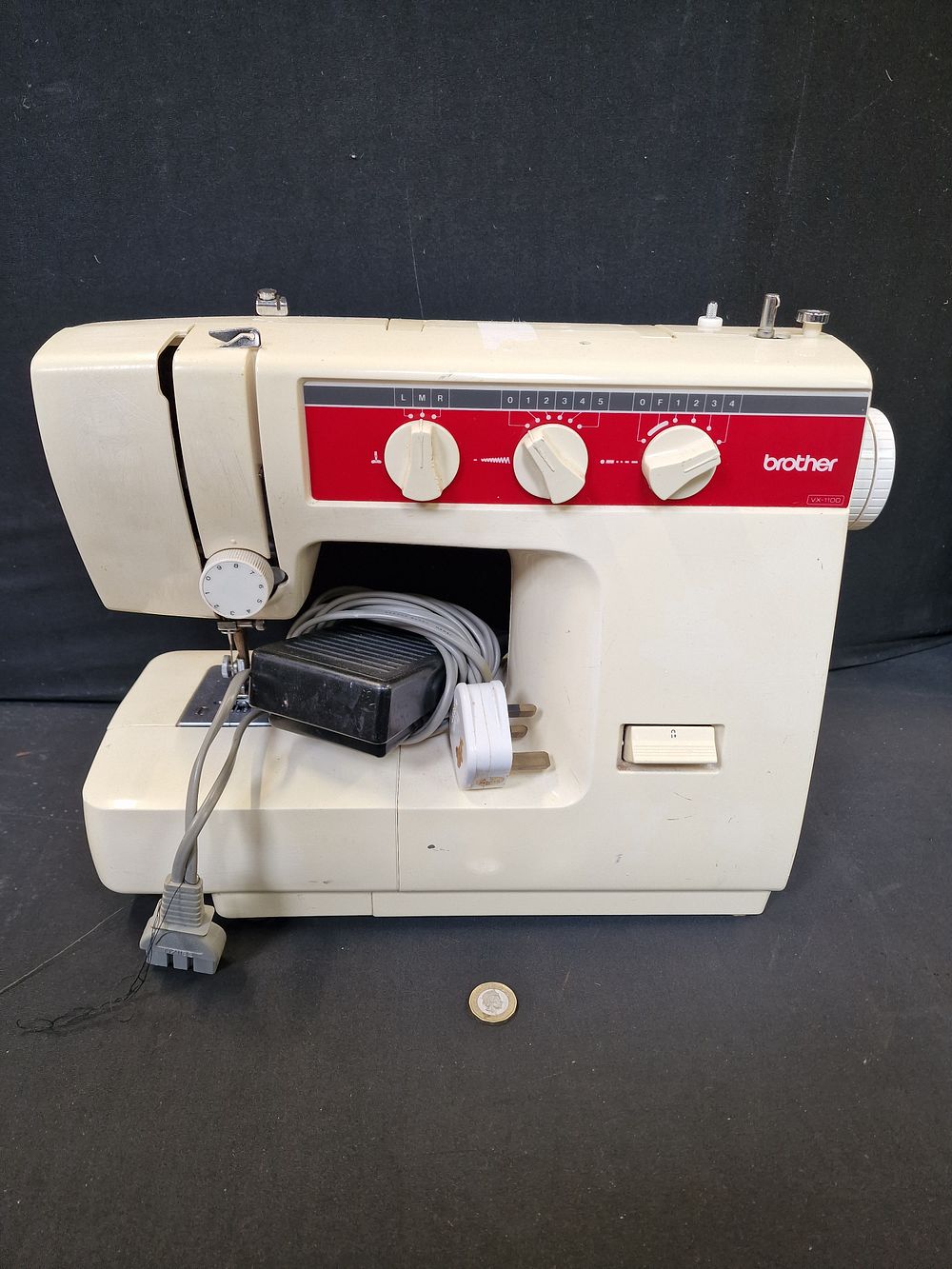 Lot 202: Brother Sewing Machine. Tested for Power. COLLECTION ONLY