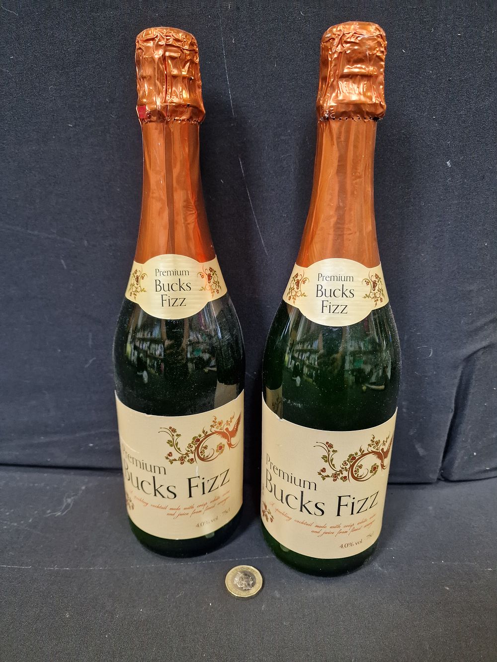 Lot 220: Two Bottles of Premium Bucks Fizz Sealed COLLECTION ONLY