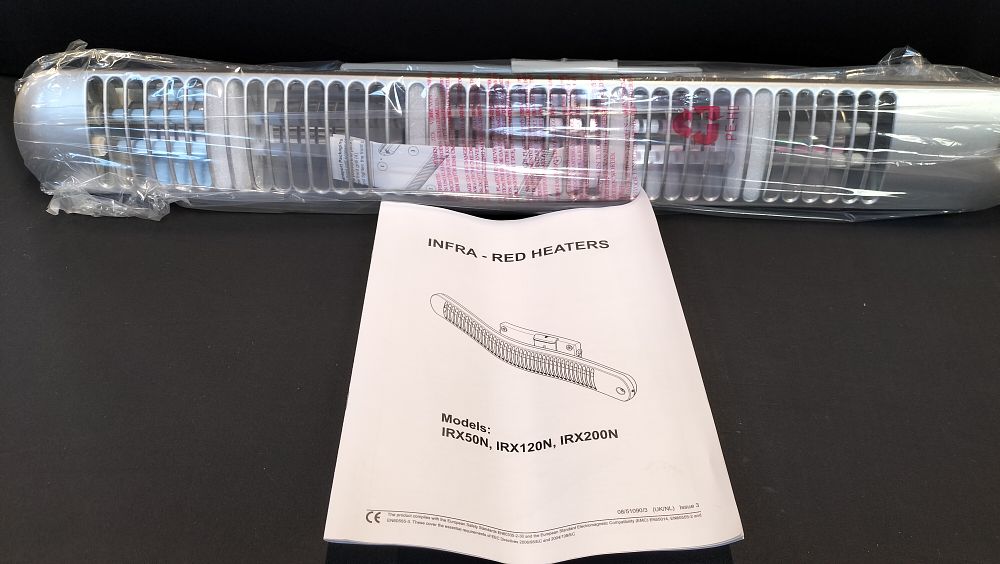 Lot 231: Brand New In Box D.G.C. Infrared Wall Heater...
