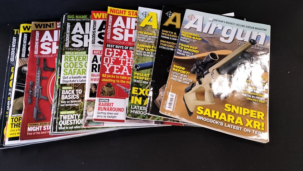Lot 232: Selection of AirGun World Magazines 