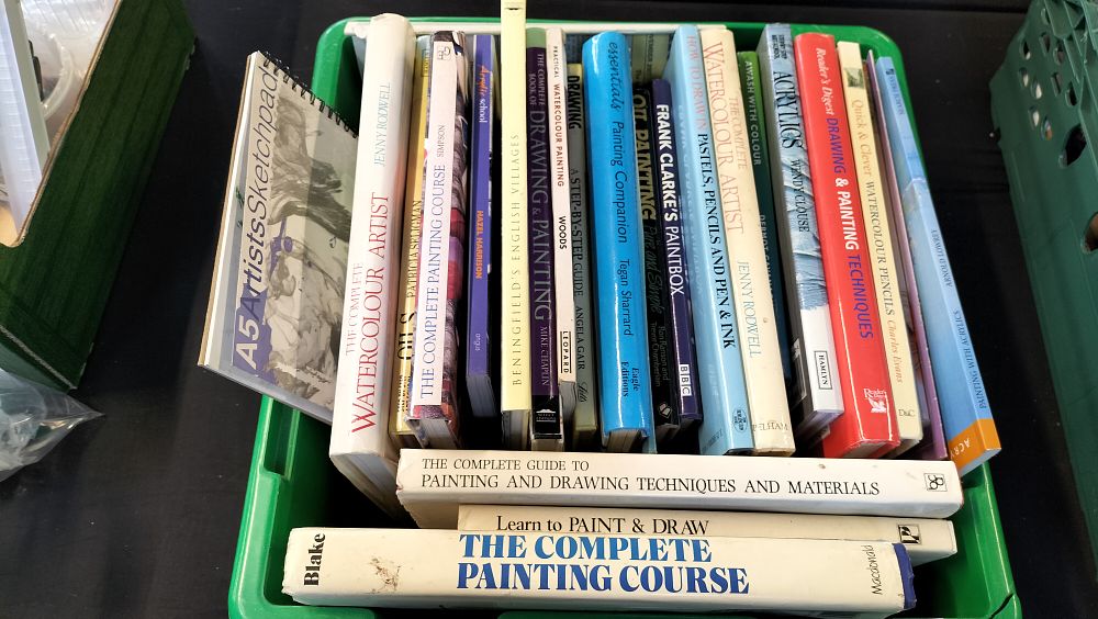 Lot 236: Tub of Mixed Books 