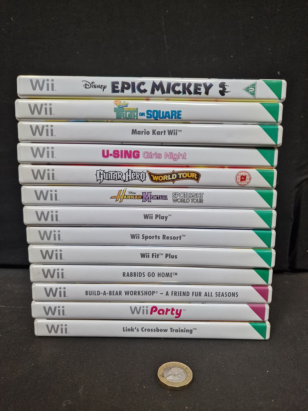 Lot 287: Selection of Retro Nintendo Wii Games