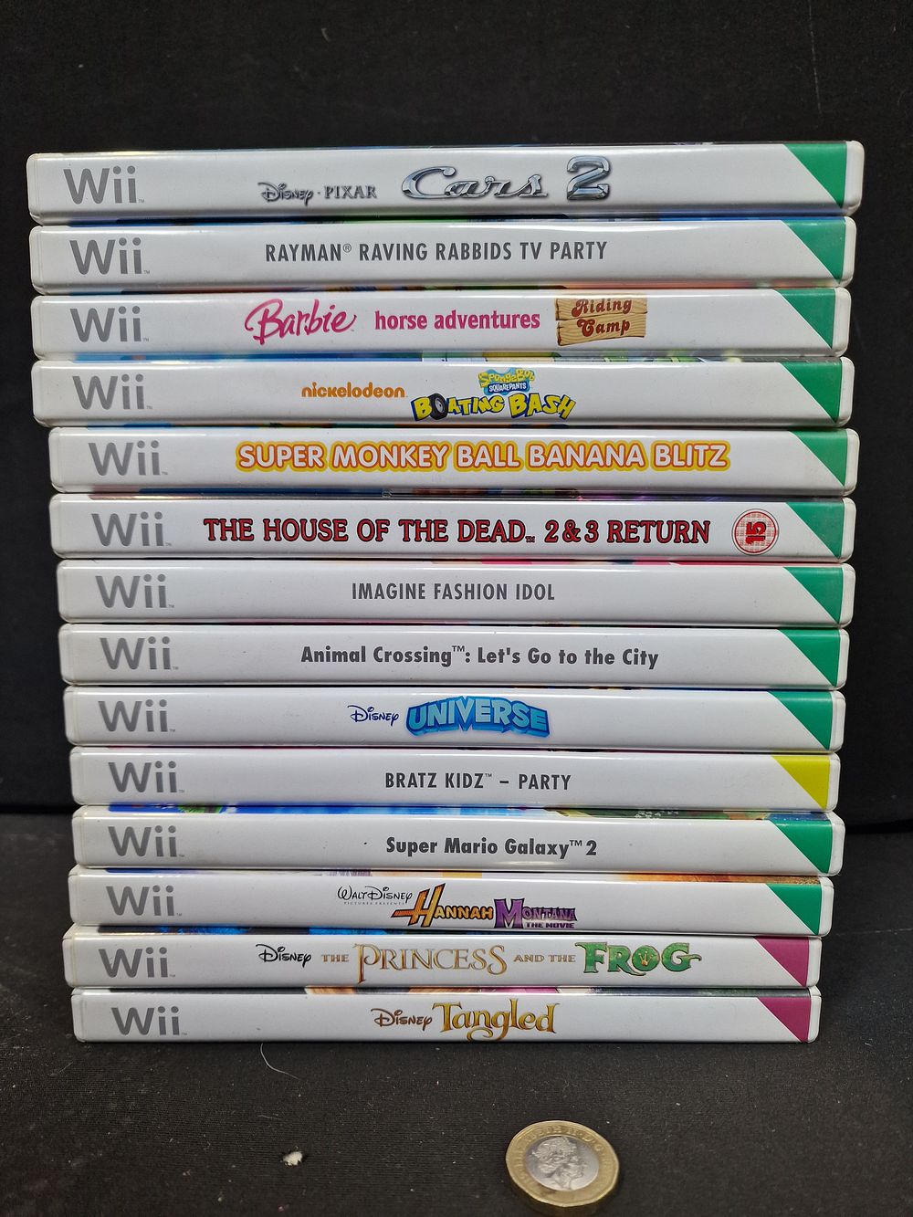 Lot 288: Selection of Retro Nintendo Wii Games