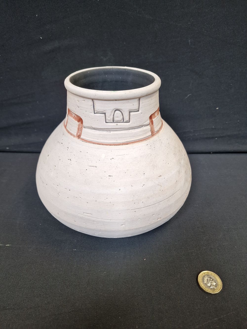 Lot 292: Pottery Vase Made in Peru