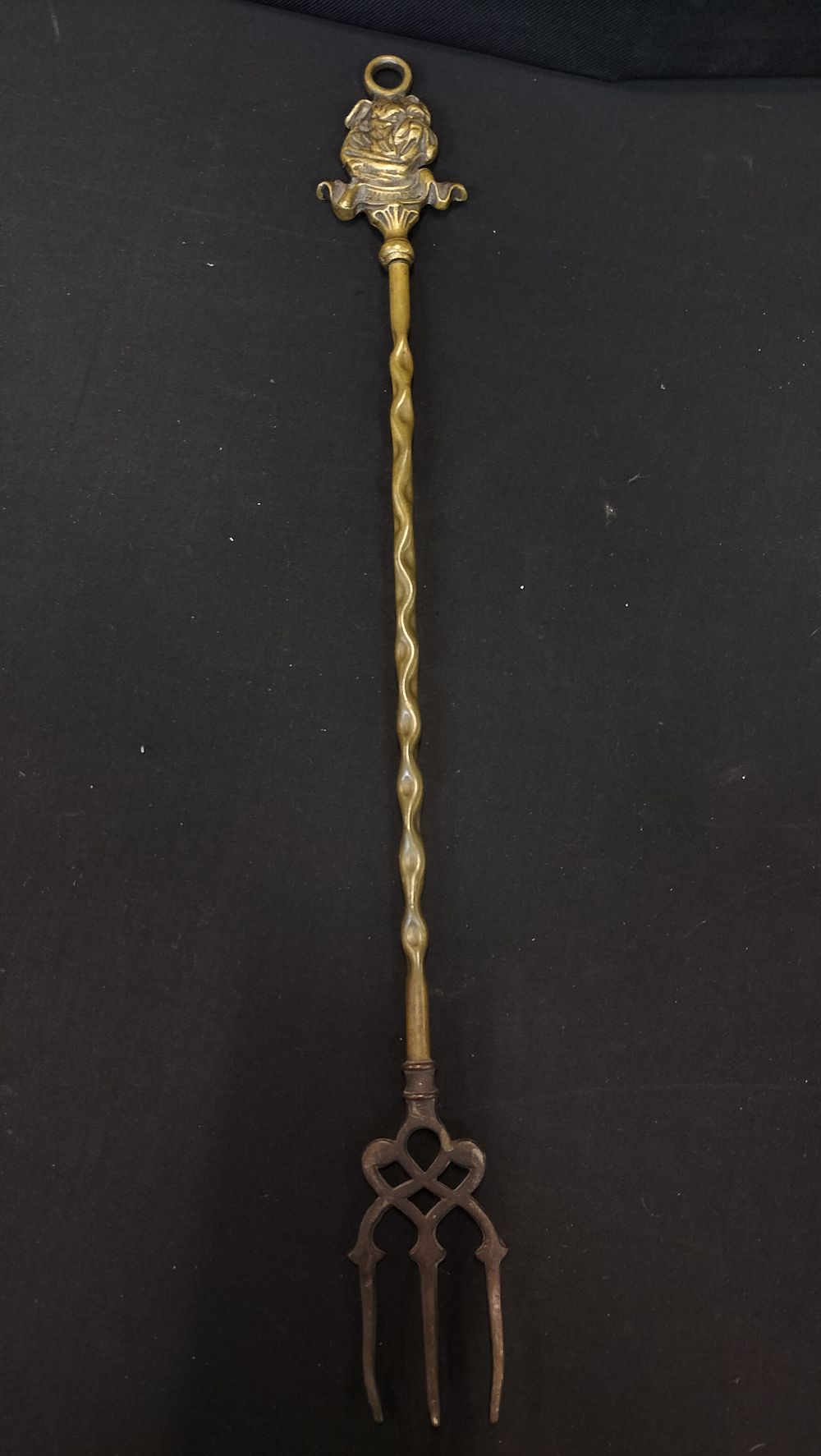 Lot 301: Brass Handled Toasting Fork 