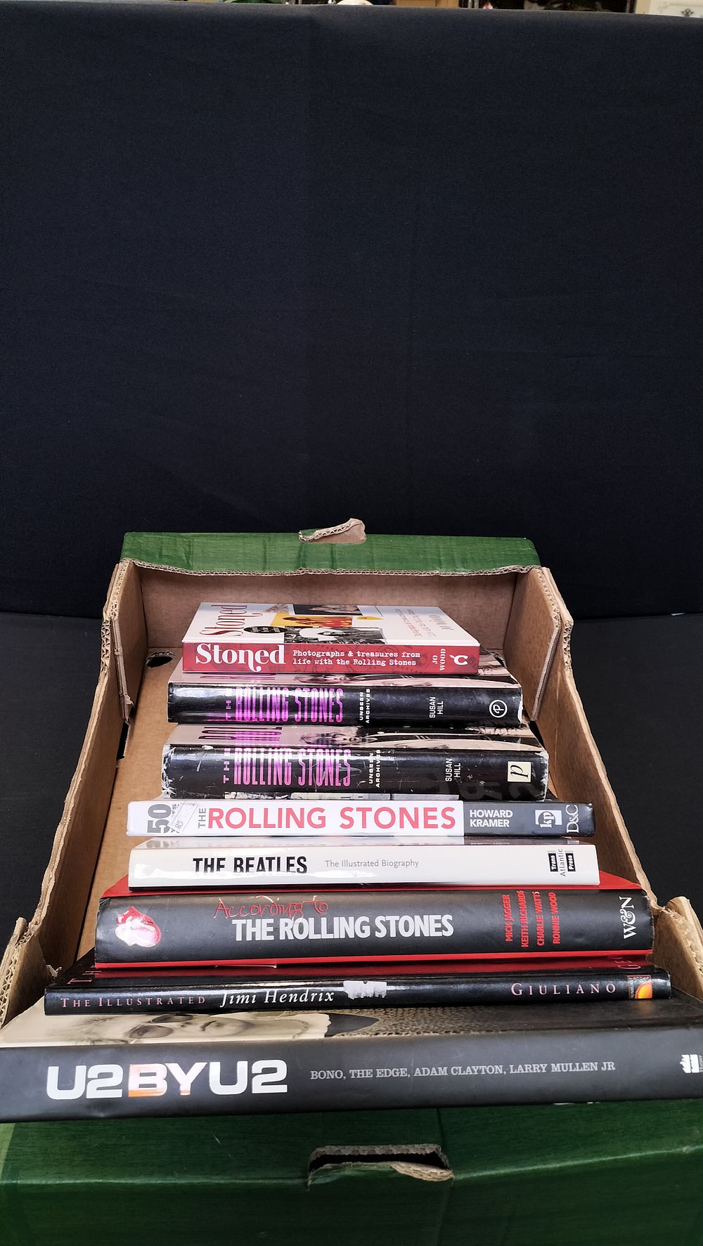 Lot 308: Selection of Various Music Artist Books 