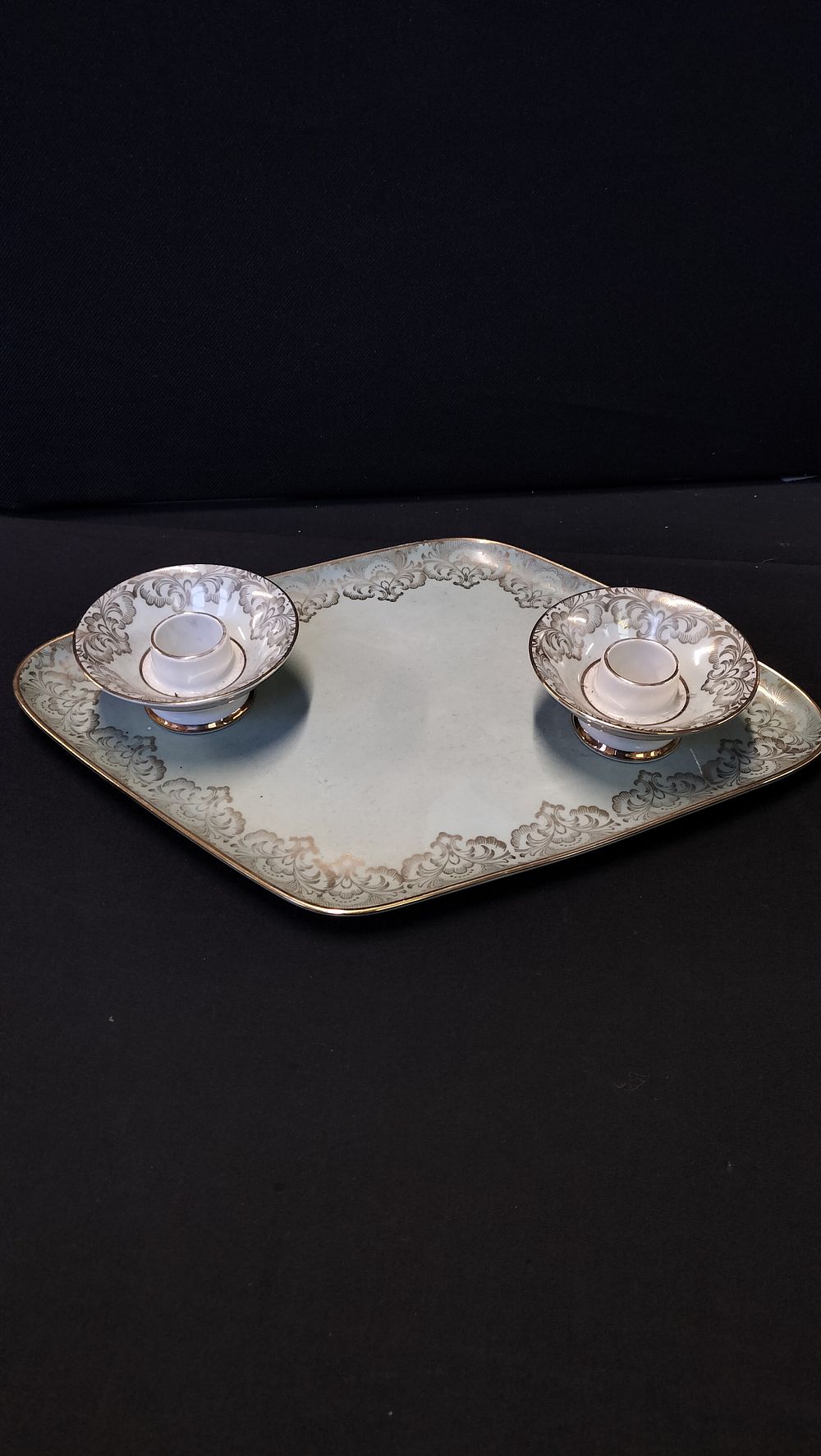 Lot 343: Vintage  German Alka Bavaria Dressing Table Tray and...