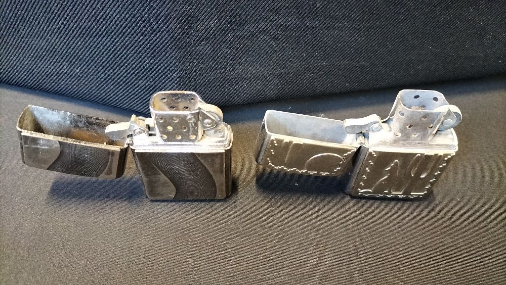 Lot 362: Two Zippo lighters 03 & 09