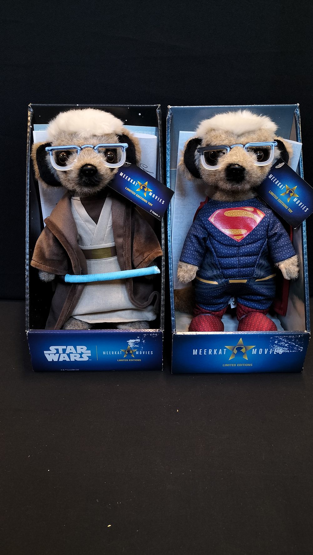 Lot 375: Compare The Market Star Wars Alexander and Superman...