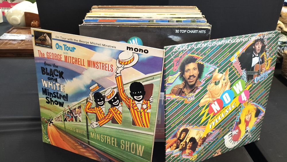 Lot 581: Box of Mixed Vinyl Albums Including The George...