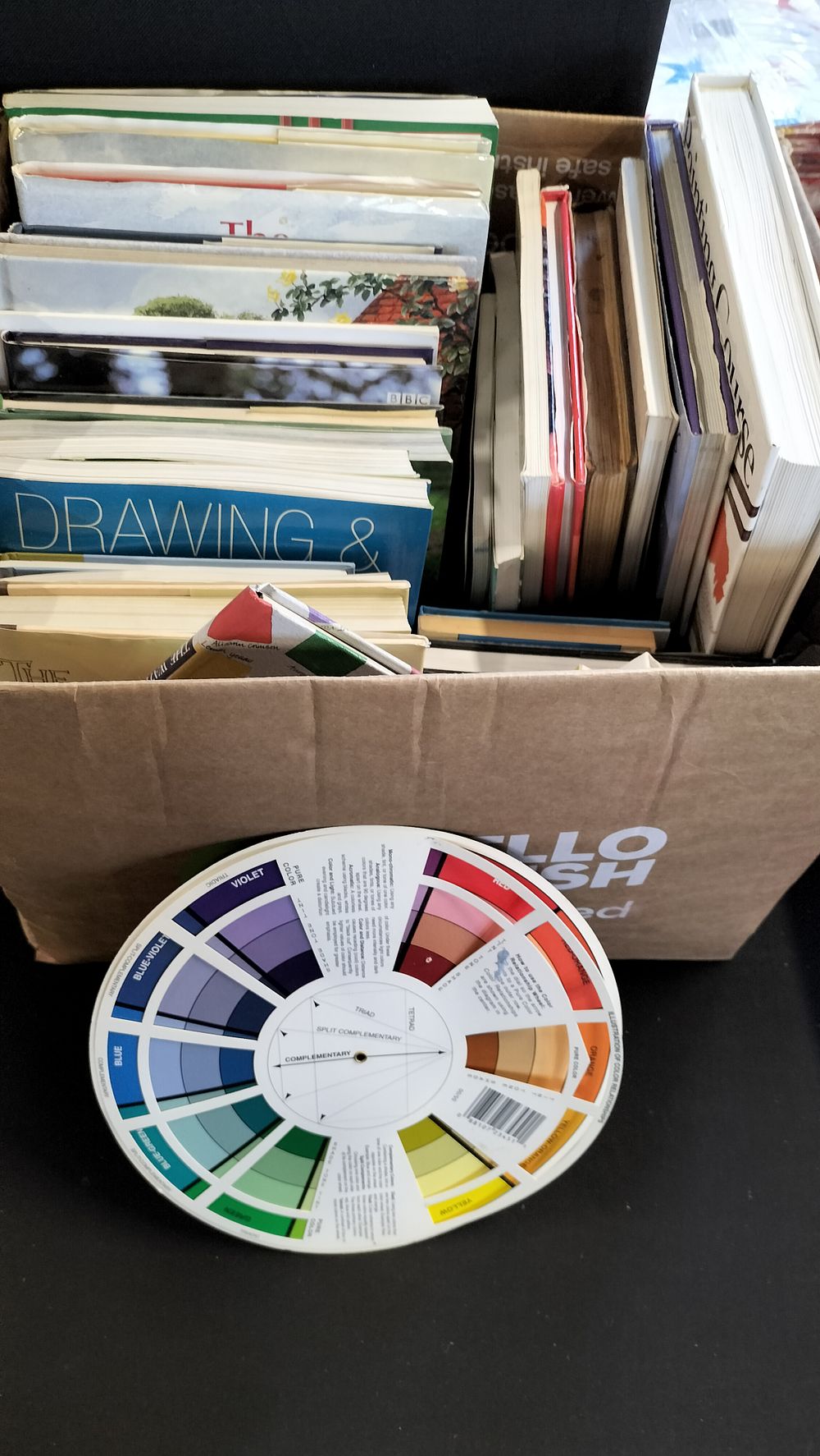 Lot 585: Box of Mixed Books. COLLECTION ONLY 