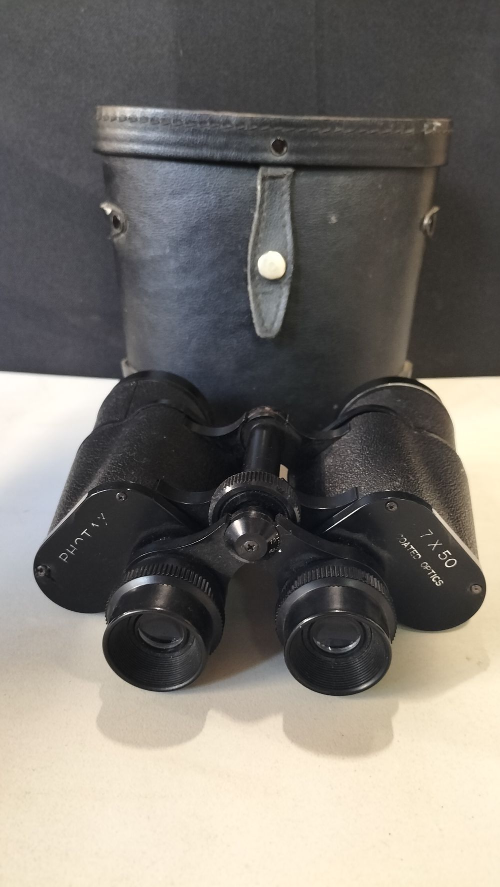 Lot 612: Photay 7 x 50 Binoculars with case 