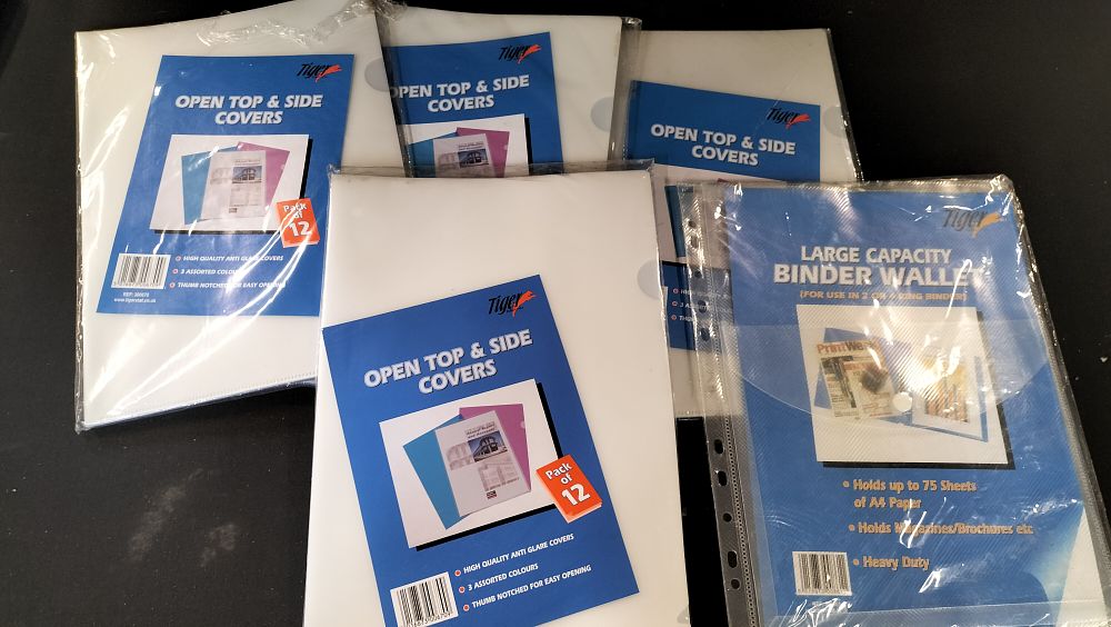 Lot 636: New Sealed. 4x  Tiger Open Top & Side...