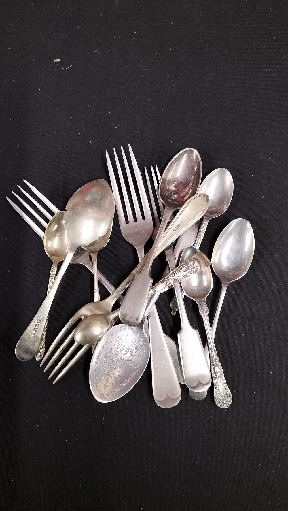 Lot 677: Mixed Lot of Silver Plate 
