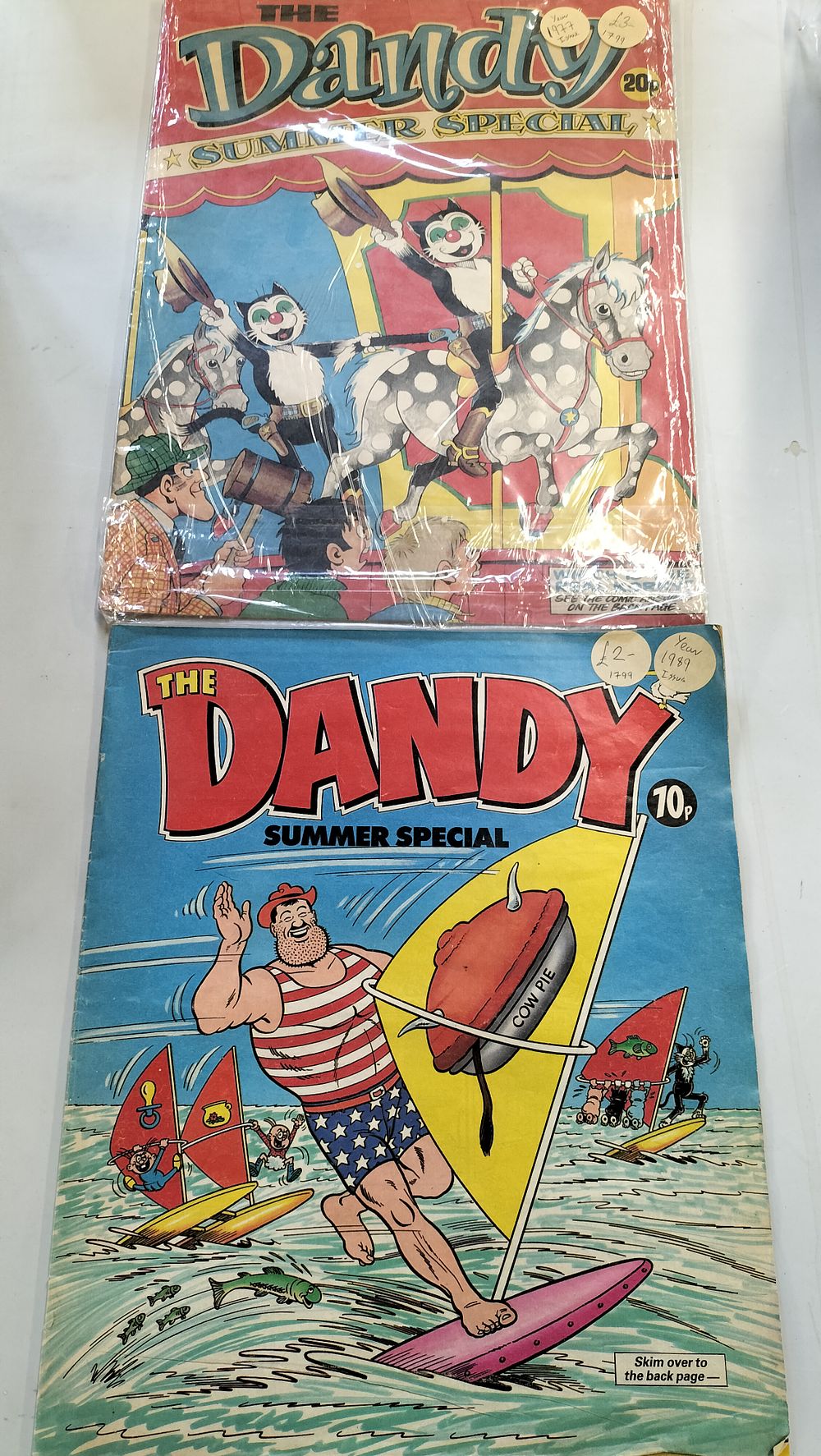 Lot 692: Two 1977 & 1989 Summer Editions of The...