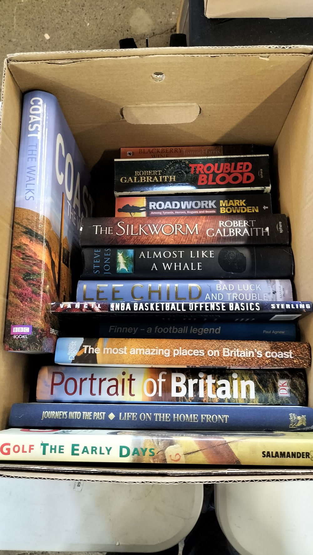 Lot 693: Box of Mixed Books 