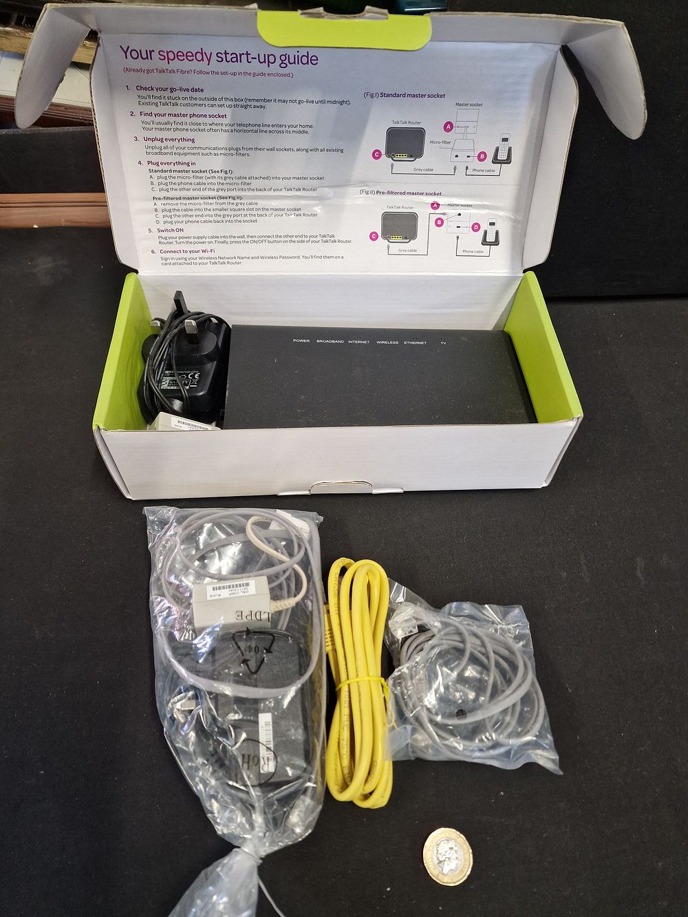 Lot 710: Talk Talk Router