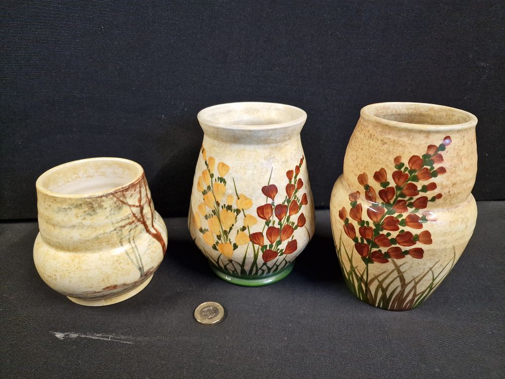 Lot 219: Three Pieces of Vintage Radford Pottery