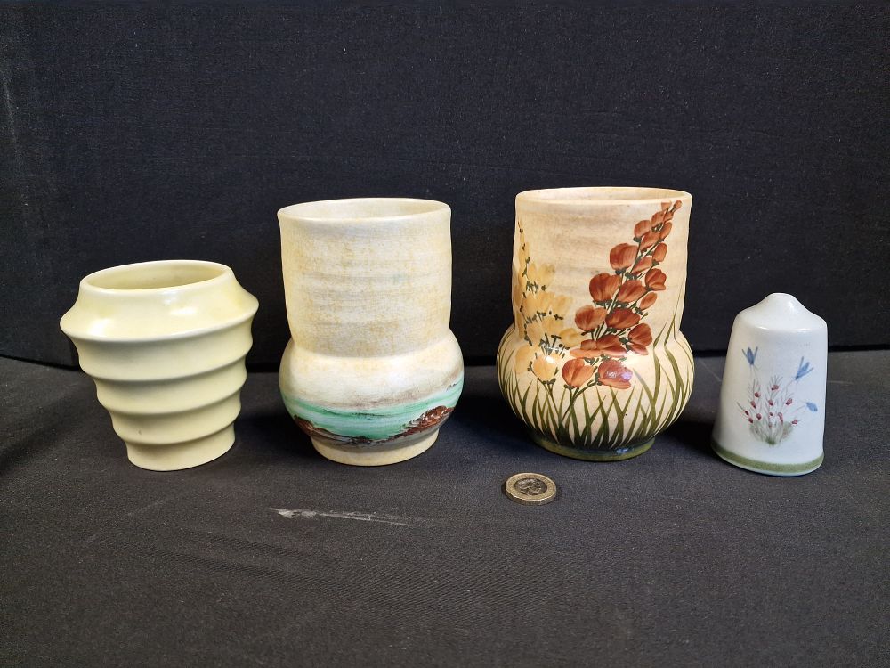 Lot 220: Selection of Vintage Pottery inc Radford, George Clewse & Co Ltd and Buchan