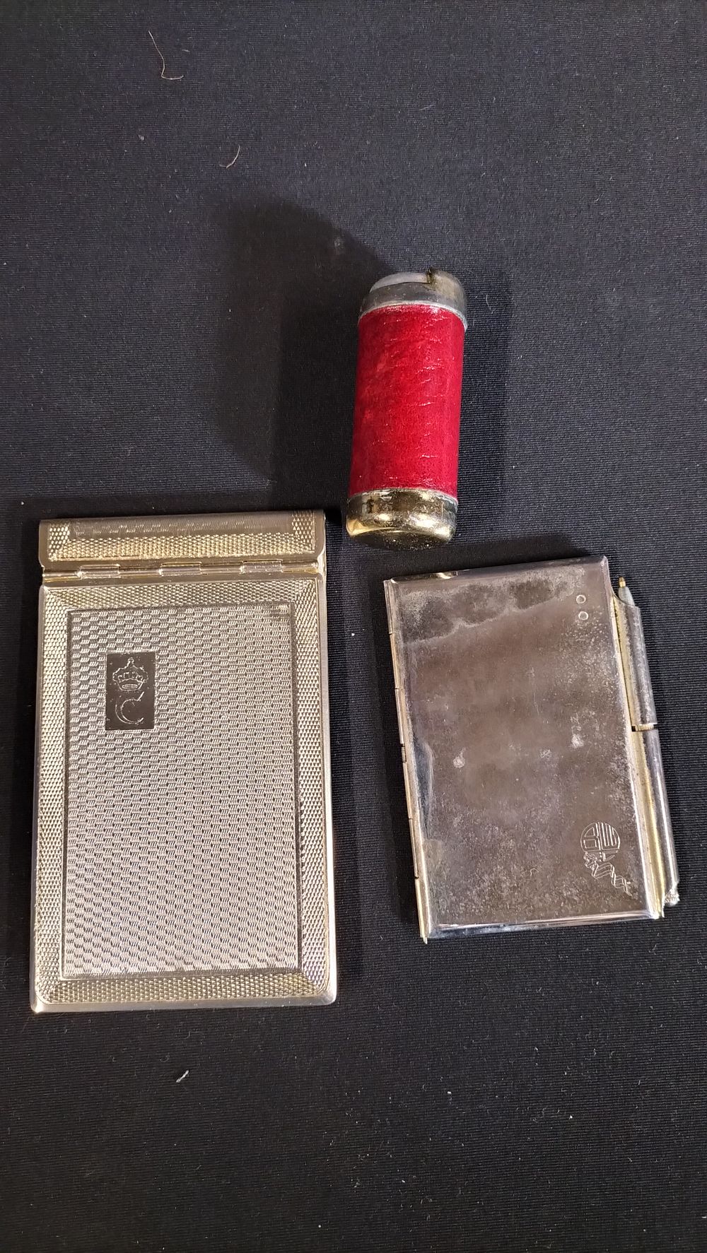 Lot 231: Two metal Note Pad Cases Bolton Wanderers &...