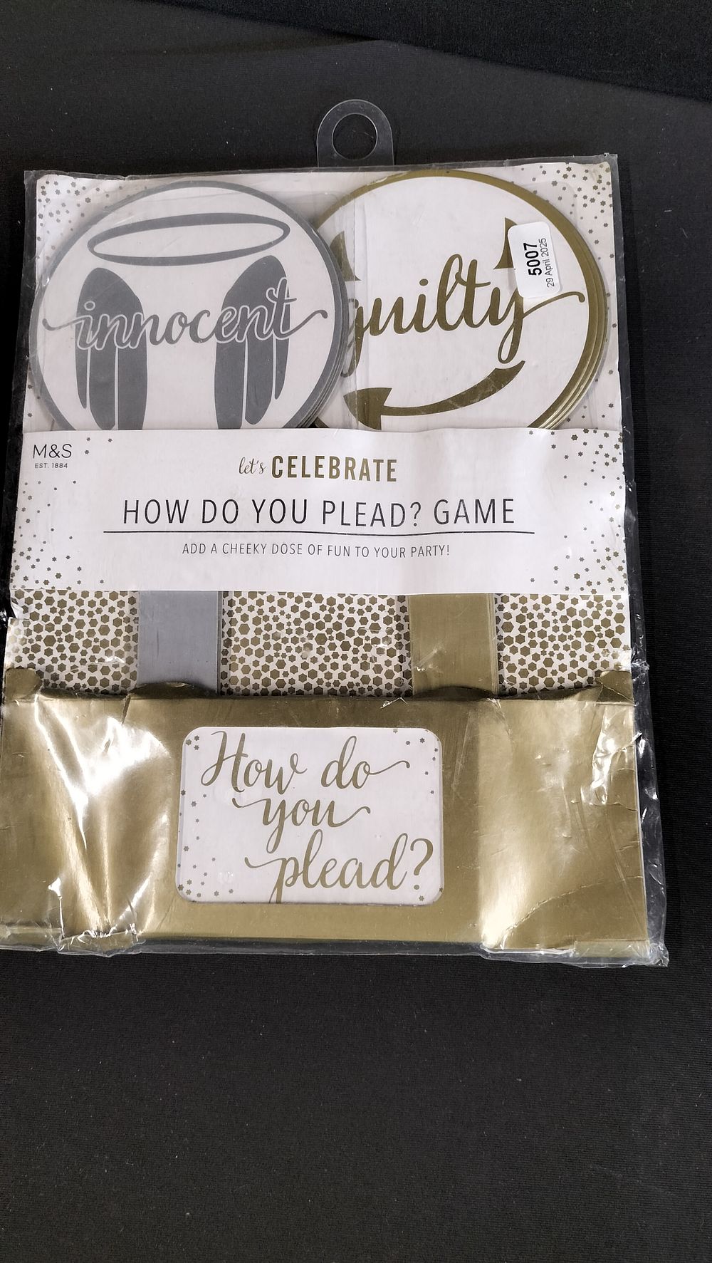 Lot 238: Sealed How Do You Plead Game 