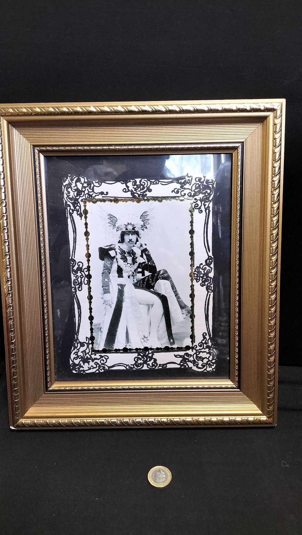 Lot 330: Framed Photograph of Henry Paget Marquess of Anglesey....