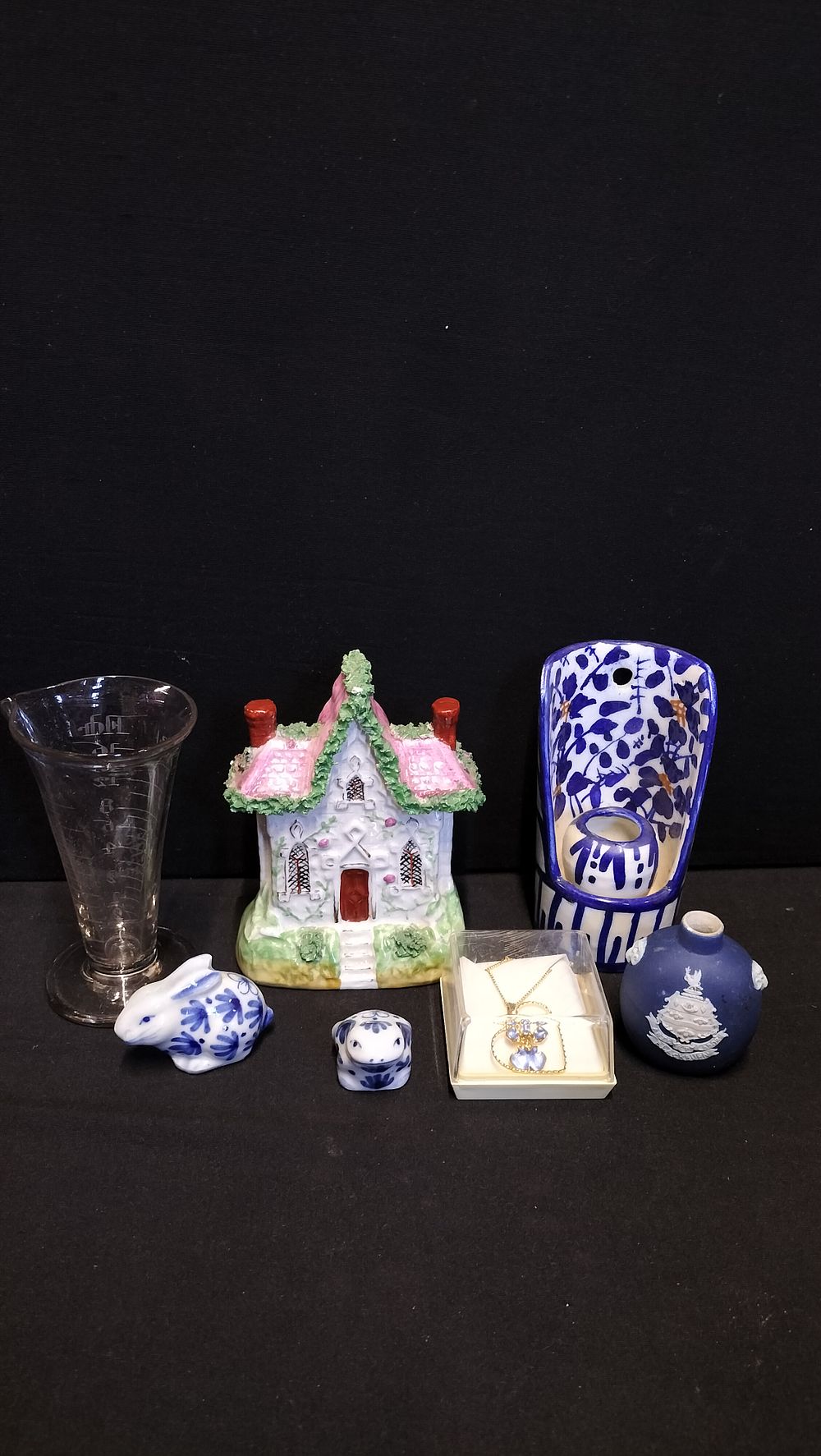 Lot 340: Mixed Lot of Items including Blue and White...