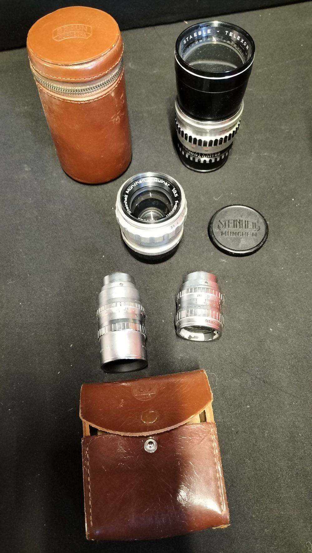 Lot 345: 4 Various Camera Lenses 
