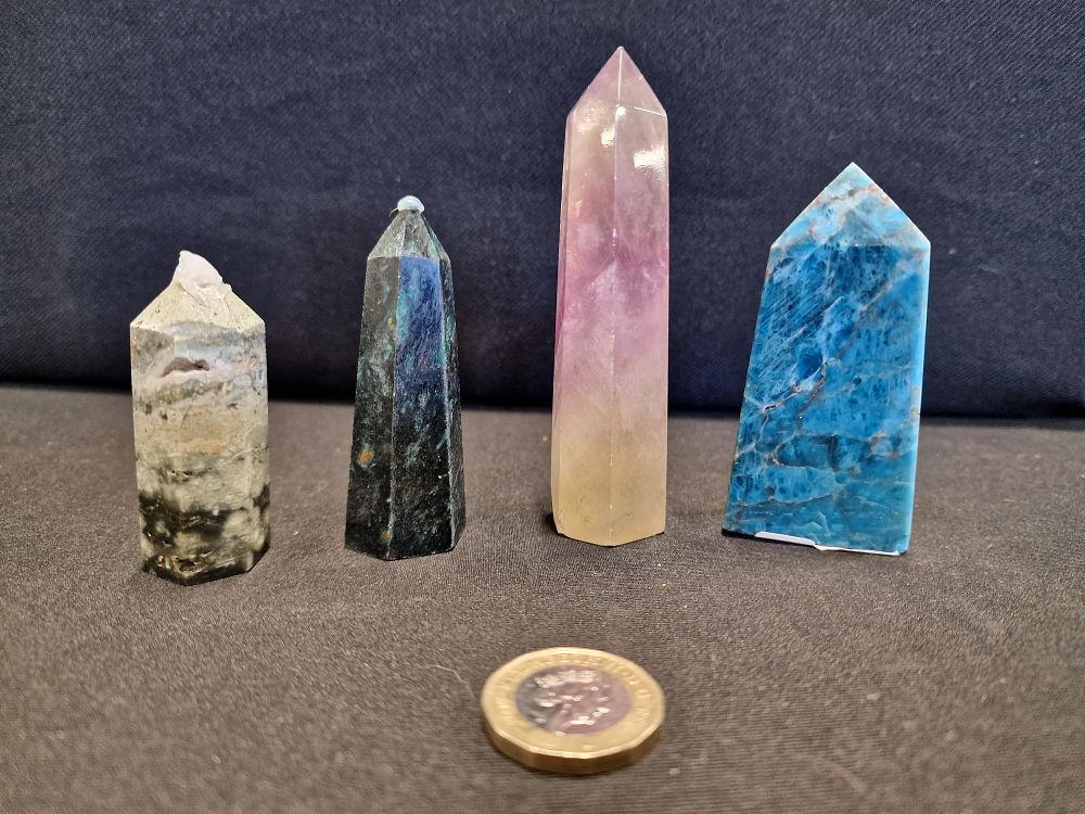 Lot 577: Four Crystals