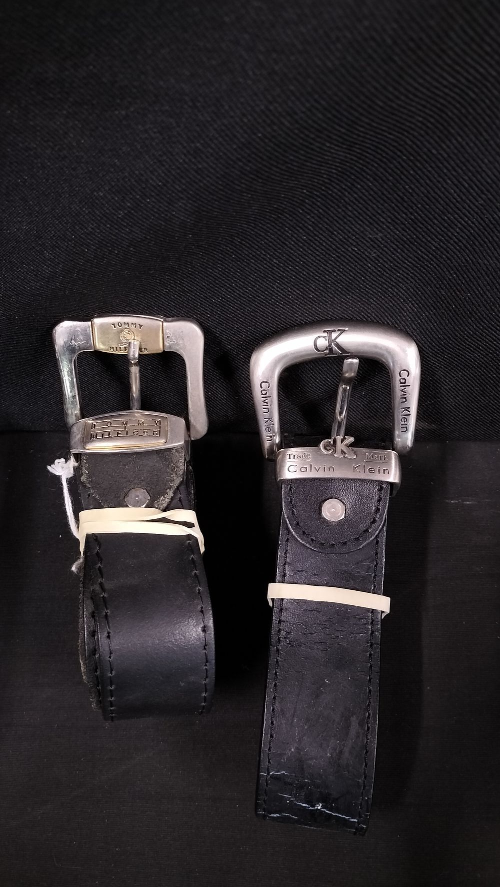 Lot 387: Two Designer Leather Belts, Tommy Hilfiger and Calvin...