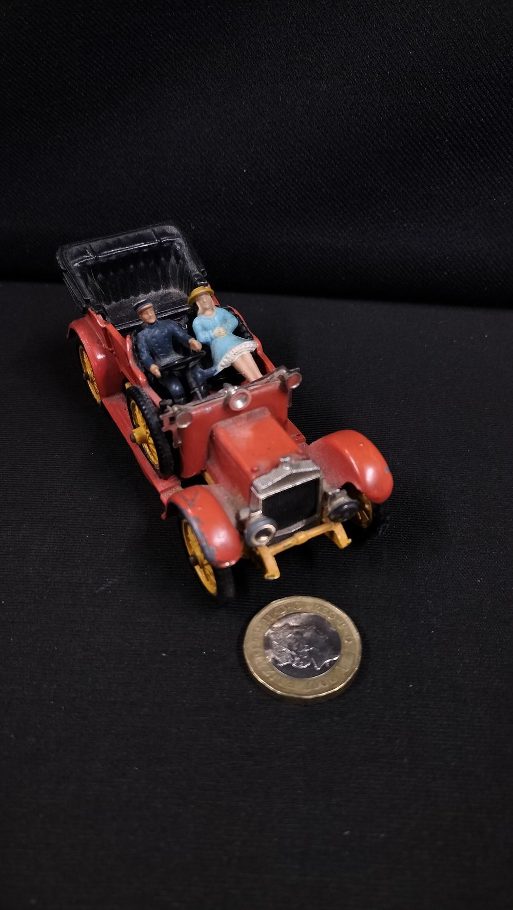 Lot 390: Corgi diecast 1910 Daimler in Play Worn Condition 