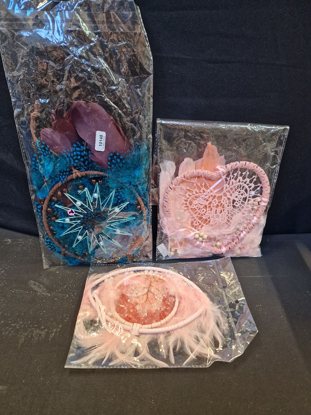 Lot 639: Three Dream Catchers