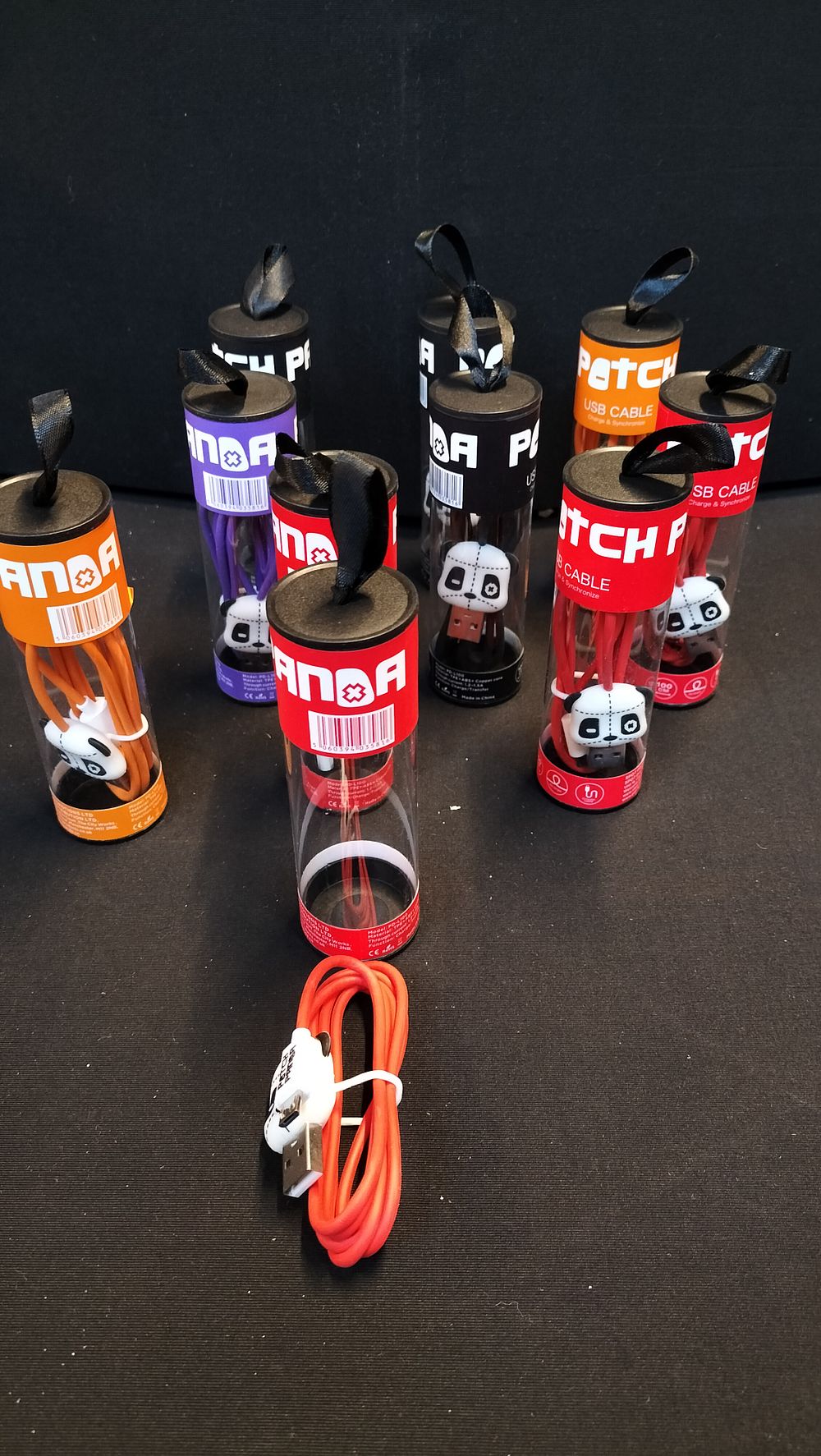 Lot 720: 10 x Brand New Potch Panda Micro USB...