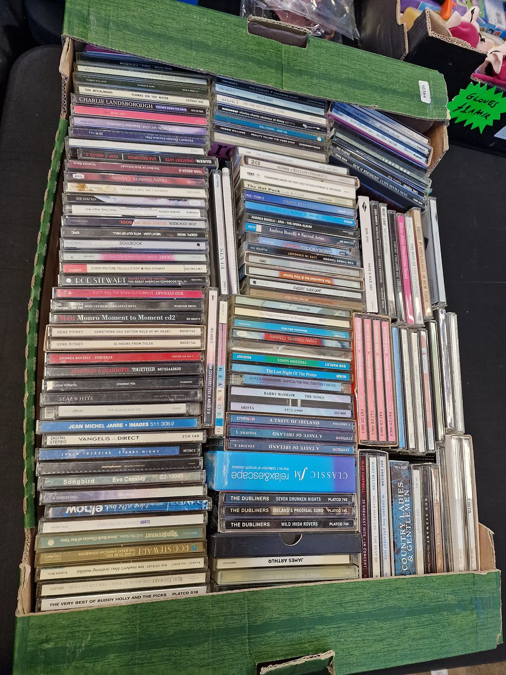 Lot 656: Tray of Various CDs. COLLECTION ONLY