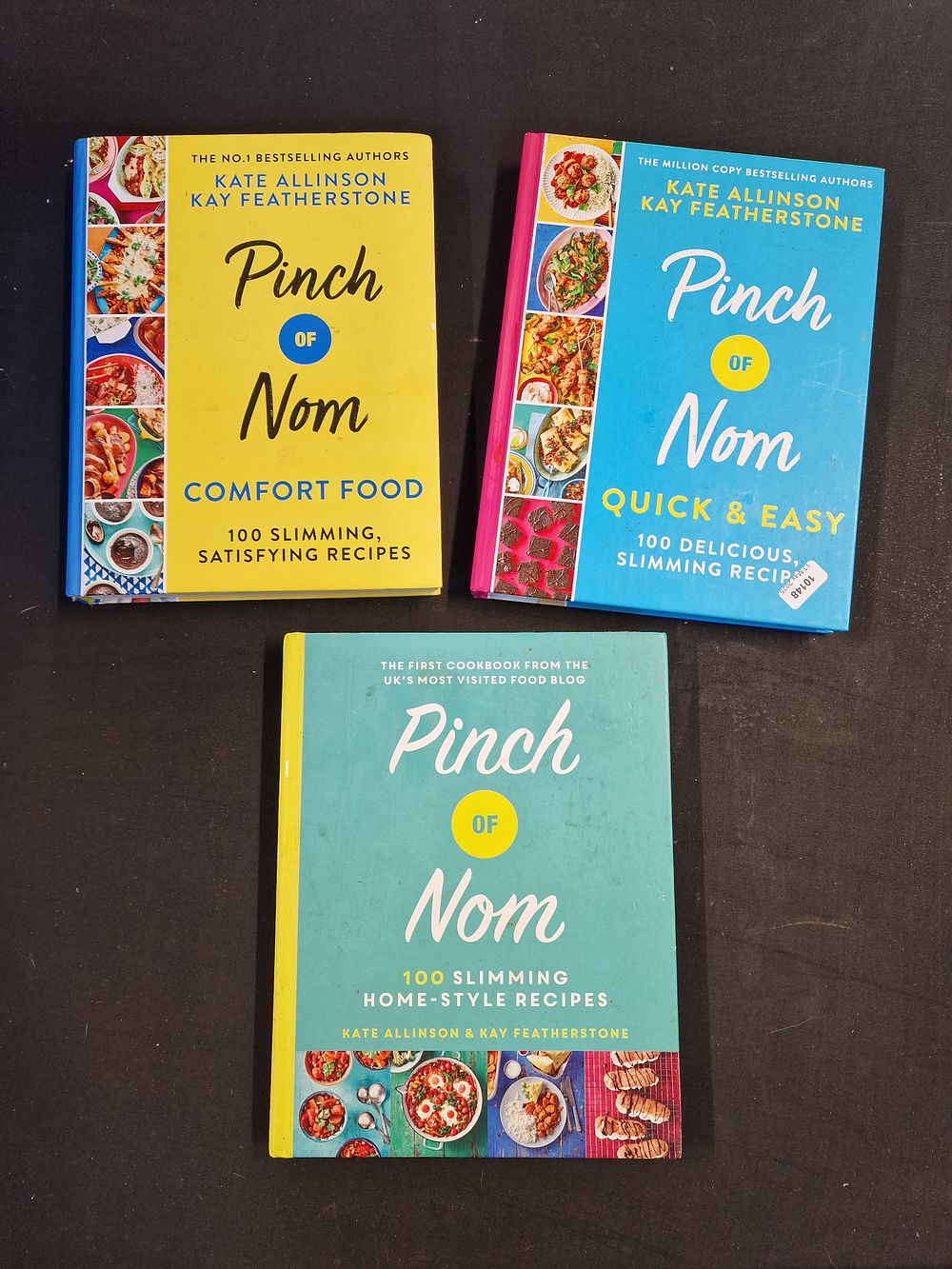 Lot 700: Three Slimming Recipe Books