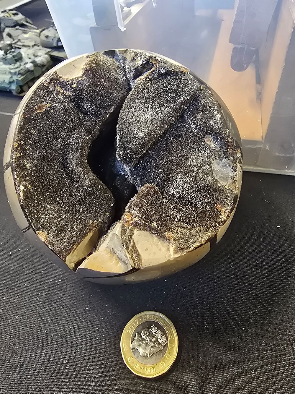 Lot 742: Large Septrian sphere Stone