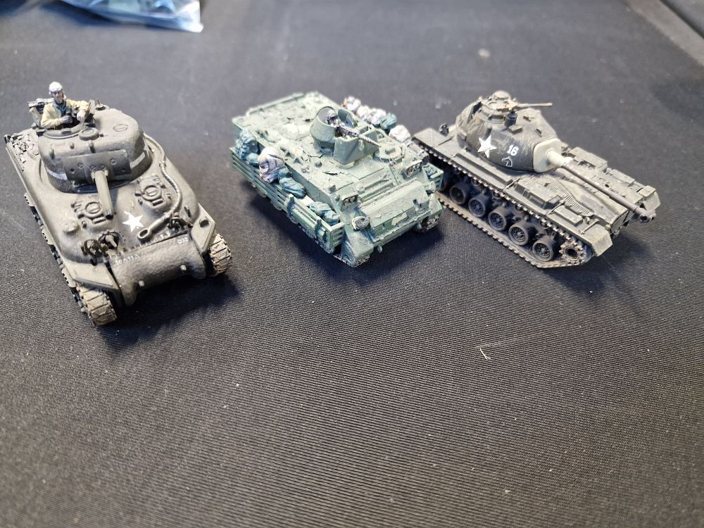 Lot 735: Vintage Corgi Military Vehicles Play Worn